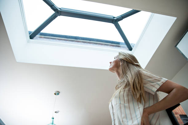 skylight in kitchen extension